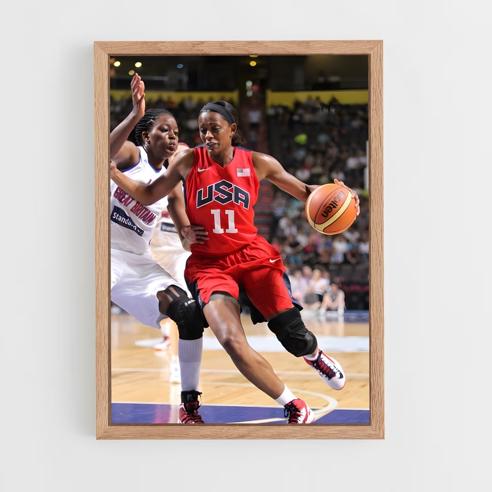 Poster Swin de cash – affiche Basketball (vue 4)